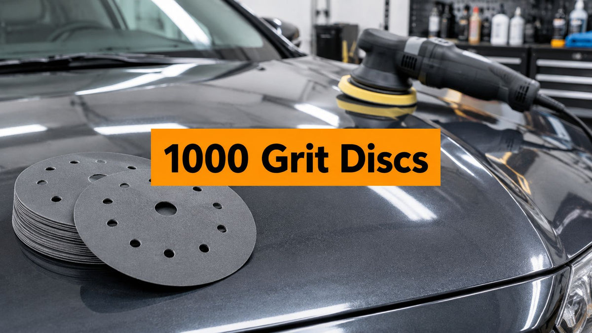 1000 Grit Sanding Discs: A Guide for Auto Detailers