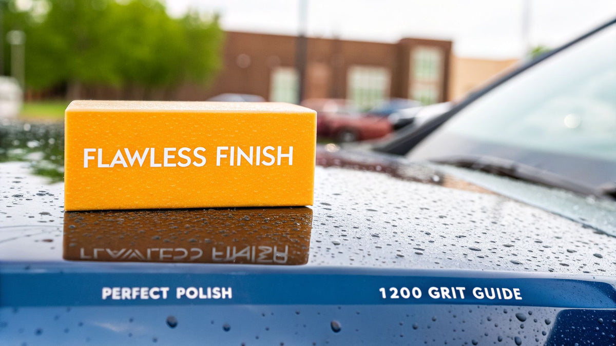 Your Guide to a Flawless Finish with 1200 Grit Sandpaper