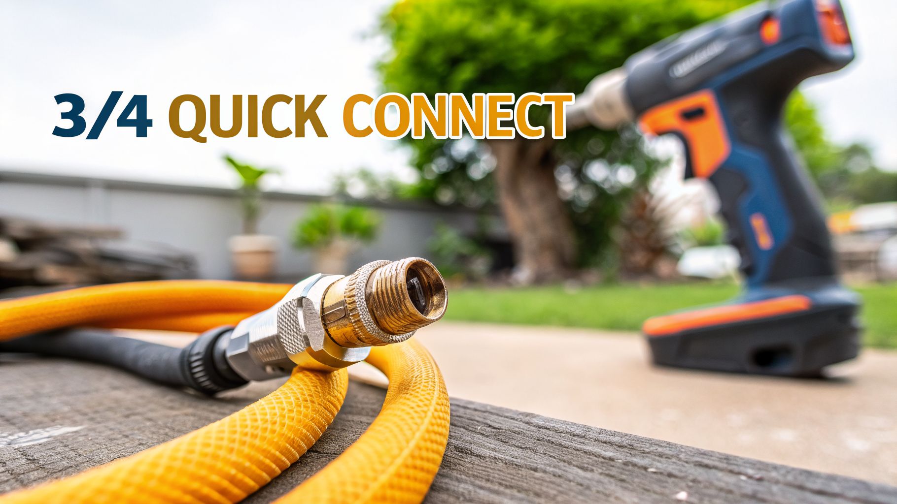Your Guide to 3/4 Quick Connect Fittings – SwiftJet