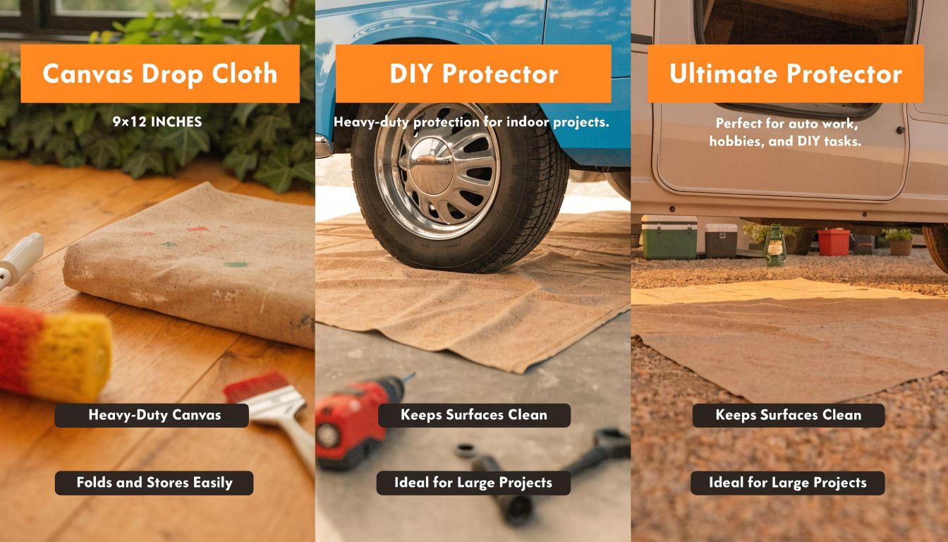 9x12 Canvas Drop Cloth: The Ultimate DIY Protector Guide