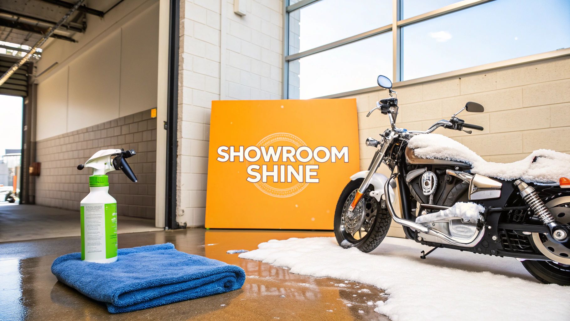 Best Way to Wash Motorcycle: best way to wash motorcycle for a showroom shine