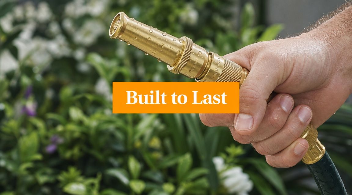 The Brass Water Hose Nozzle Guide: Built to Last