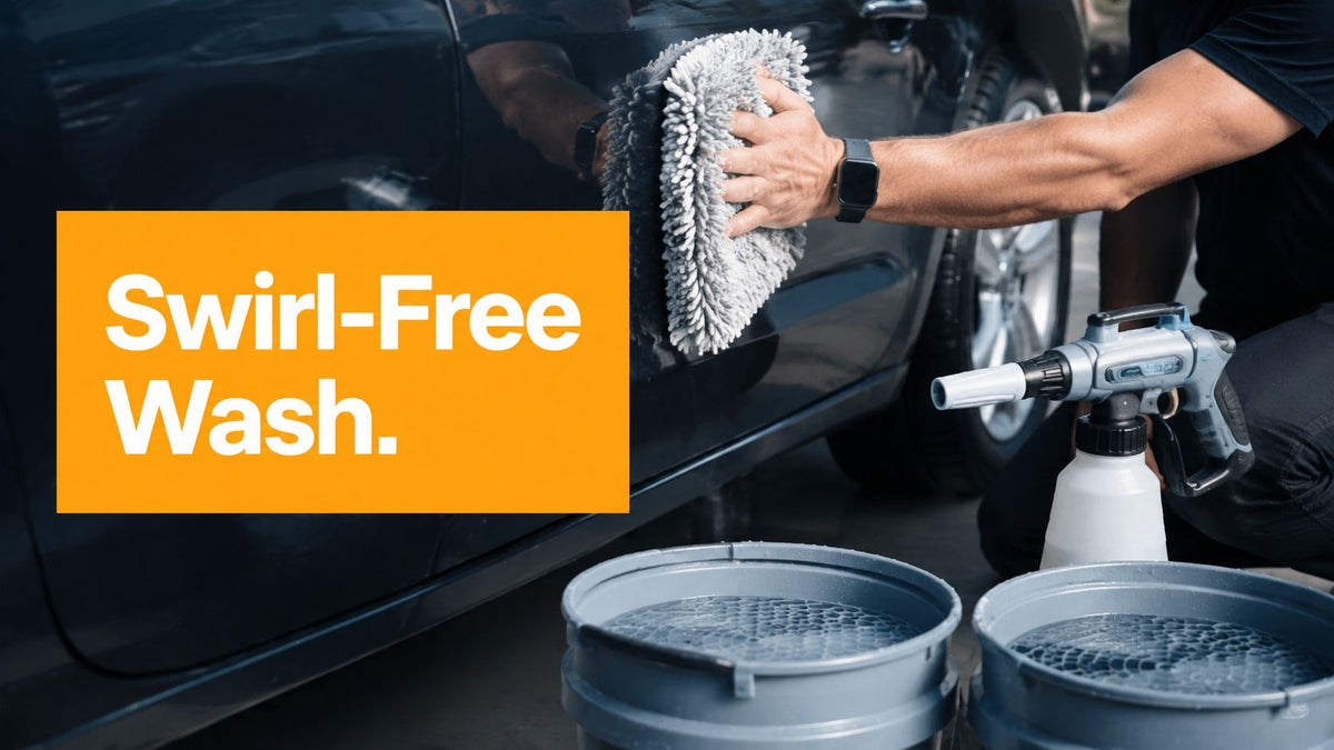 The Perfect Bucket Car Wash: A Swirl-Free Guide