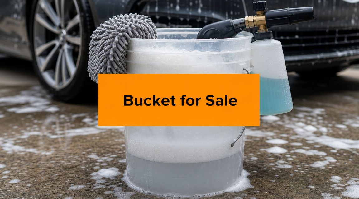 Bucket for Sale: The Ultimate 2026 Buyer's Guide