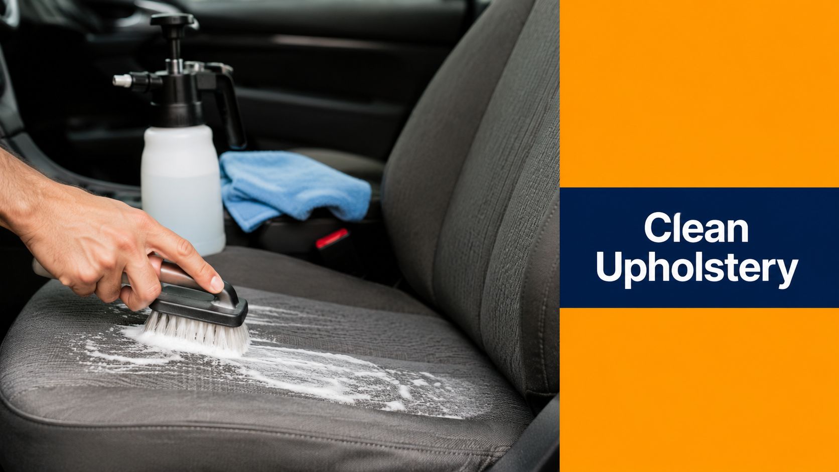 How to Clean Car Upholstery: A Complete DIY Guide