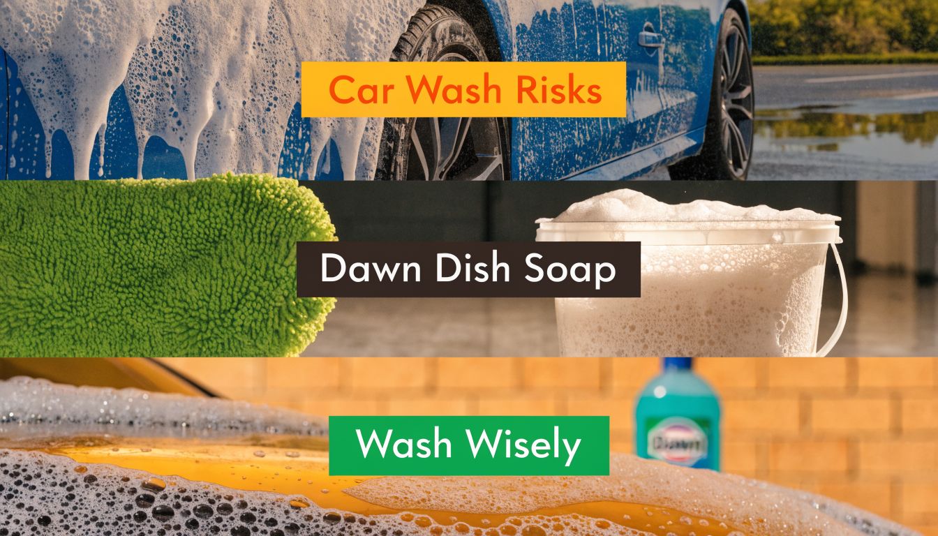 Dawn Dish Soap to Wash Car: The Risks & Safe Alternatives