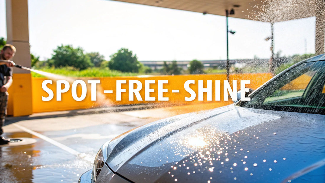 Deionized Water for Car Wash Perfection A Spot-Free Guide