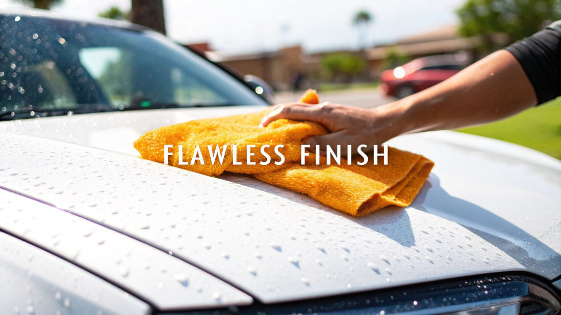 Drying Car With Chamois A Guide to a Flawless Finish
