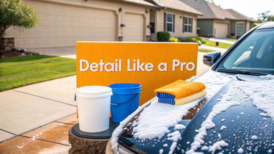 Detail Your Car at Home Like a Pro