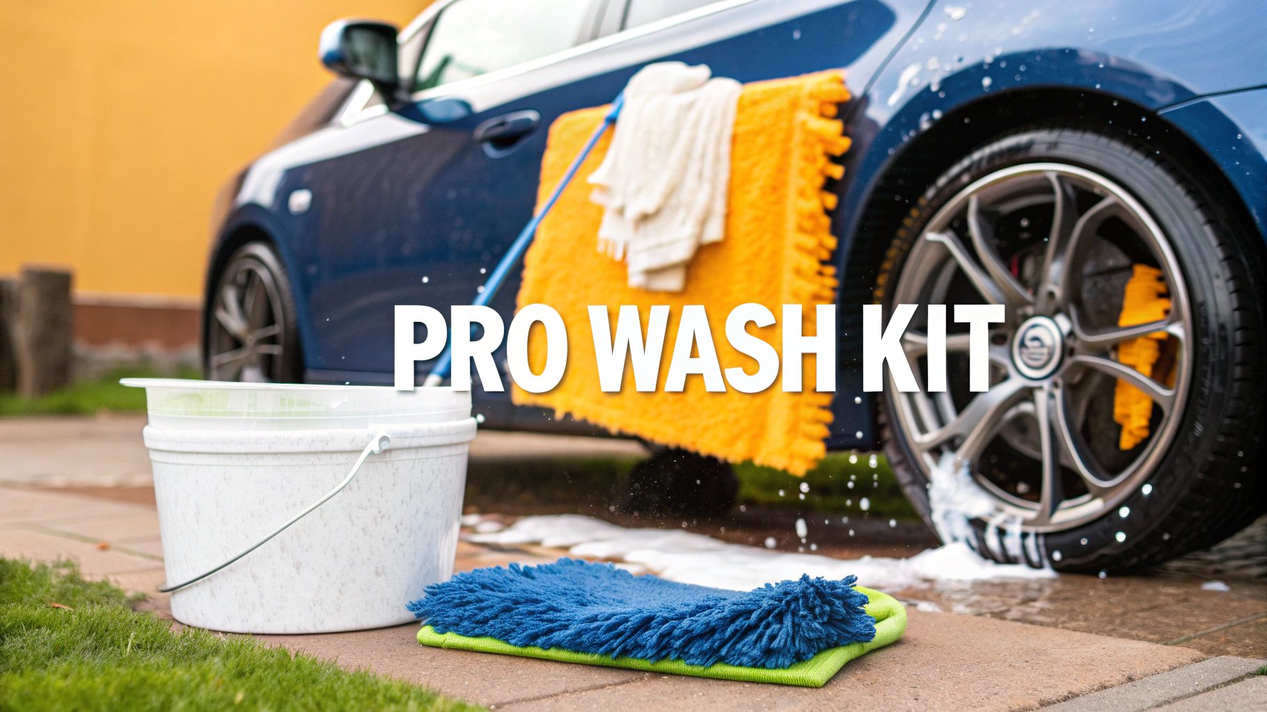 Your Guide to a Professional Car Wash Kit