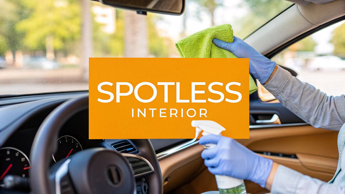 7 Pro Car Interior Cleaning Tips for 2025