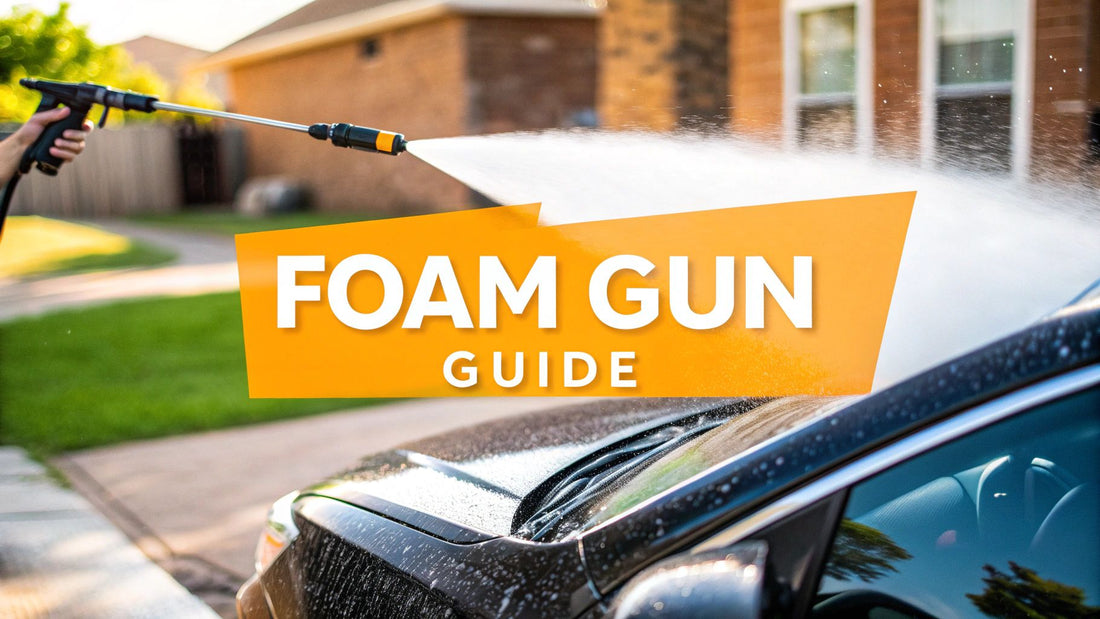 Your Guide to Car Wash Foam Gun Attachments