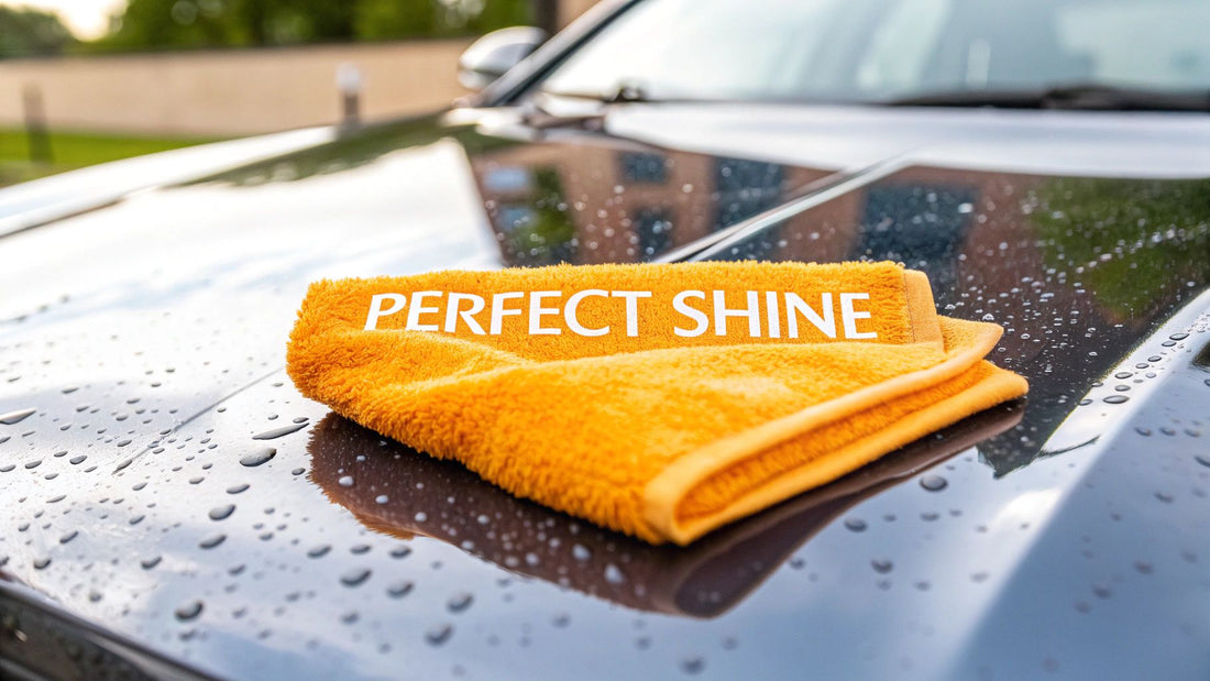Washing Car with Microfiber Towel: Get a Perfect Shine