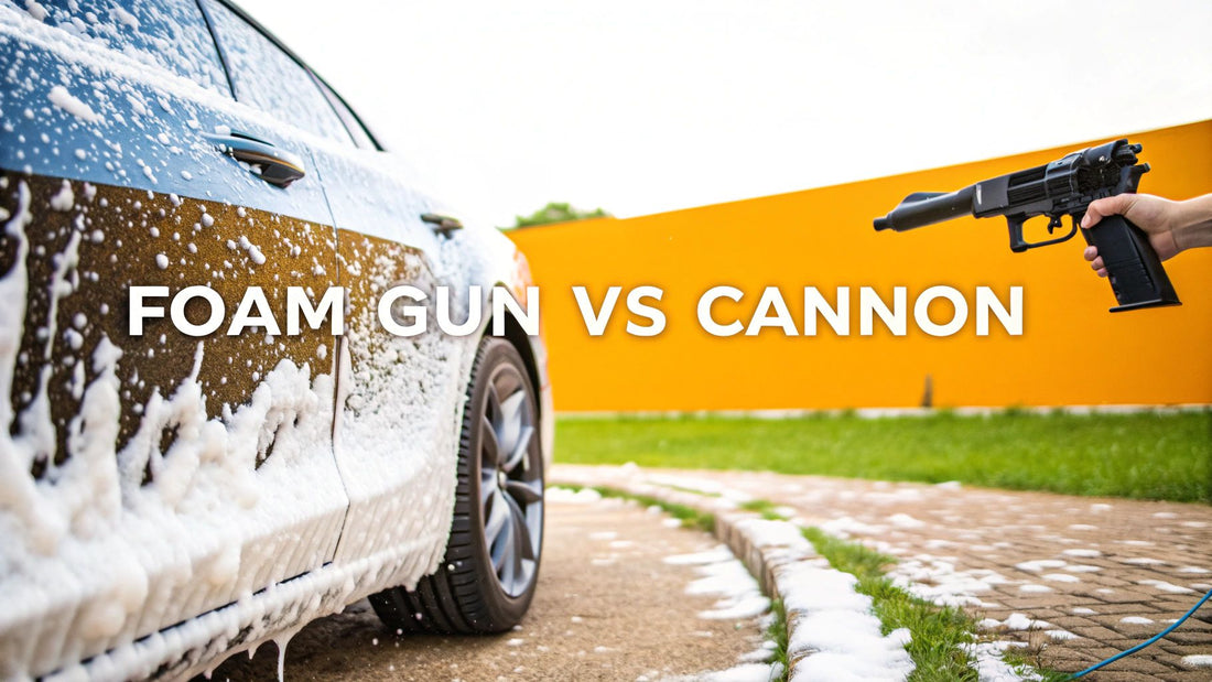 Car Wash Foam Gun vs Cannon: Which Is the Best? Find Out Now!