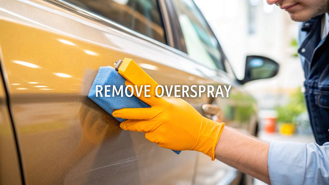 How to Remove Paint Overspray from Car: Easy Tips & Tricks