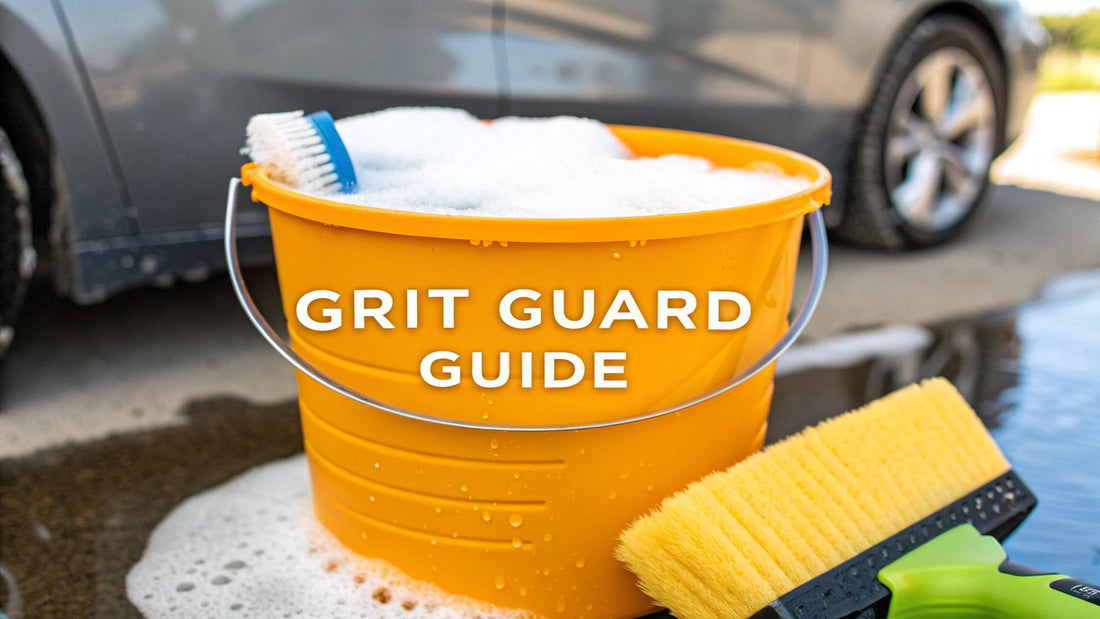 A Guide to the Car Wash Bucket with Grit Guard