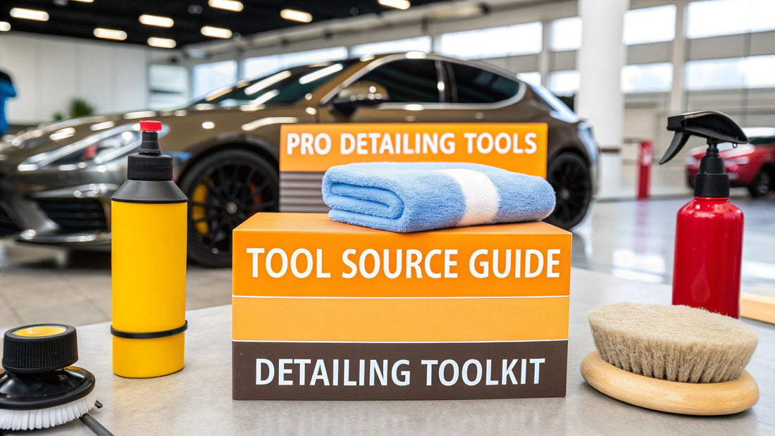 12 Best Sources for Professional Car Detailing Tools in 2025