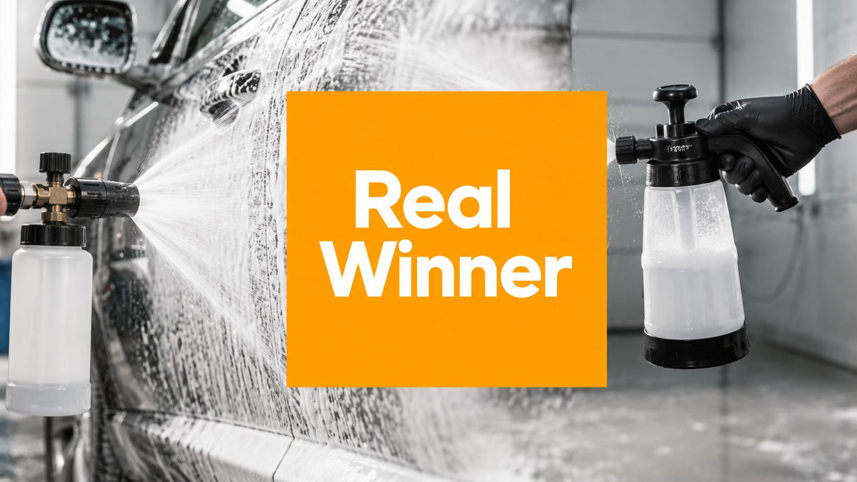 Foam Cannon vs Soap Dispenser: The Real Winner