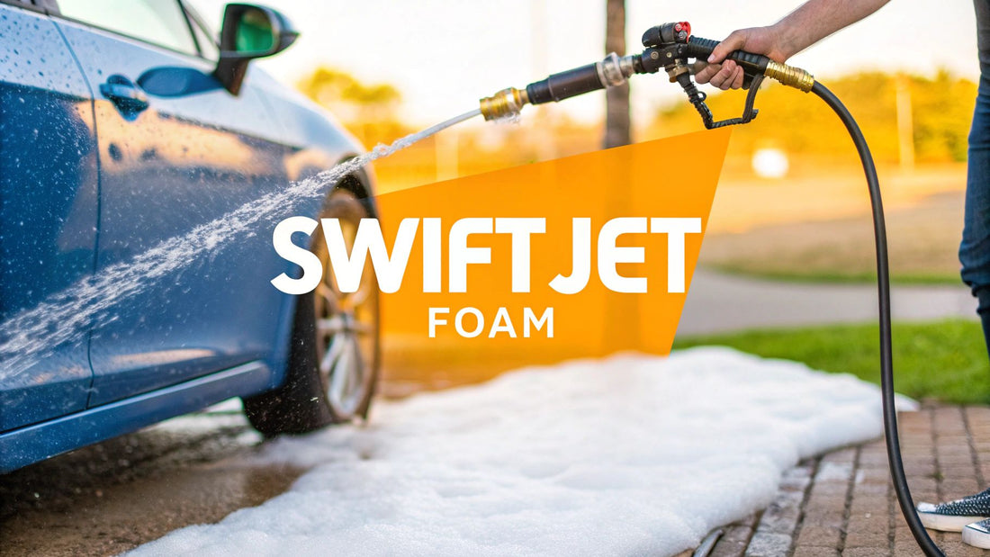 Your Ultimate Guide to the SwiftJet Foam Soap Sprayer