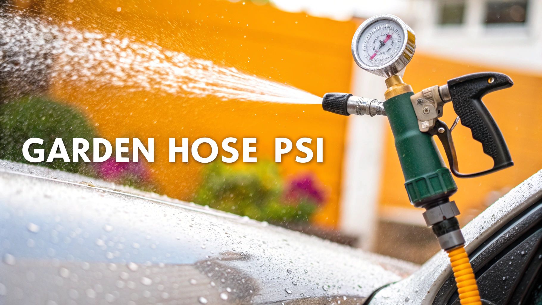Your Guide to Understanding Garden Hose PSI for Car Washing