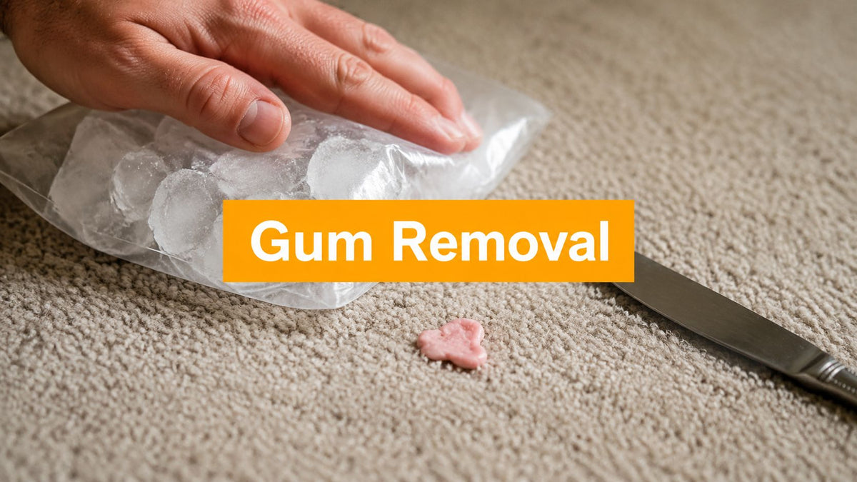 How to Get Chewing Gum Out of Carpet: 4 Proven Methods