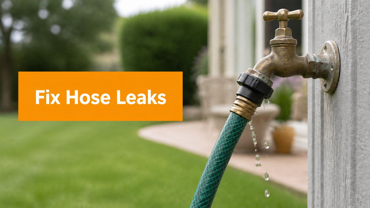 Hose Connection Leaks: How to Diagnose and Fix Them Fast