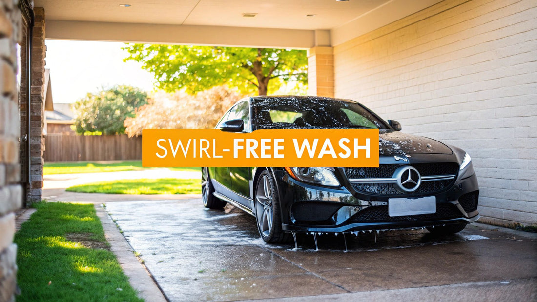 How Do You Wash a Black Car to Avoid Swirl Marks