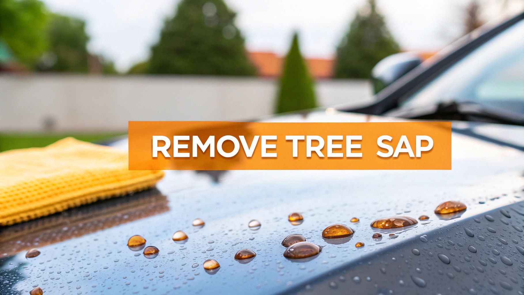 How to Clean Tree Sap Off Car: Quick, Safe Steps to Protect Your Paint