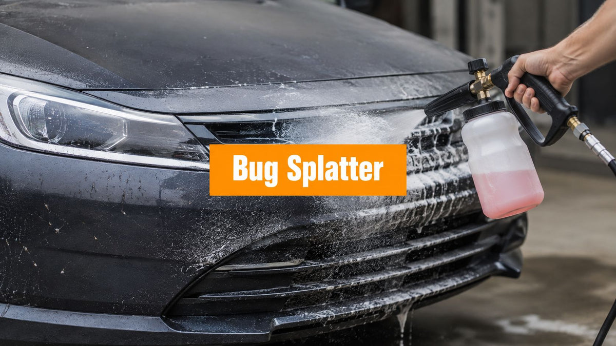 How to Remove Bug Splatter Without Damaging Paint