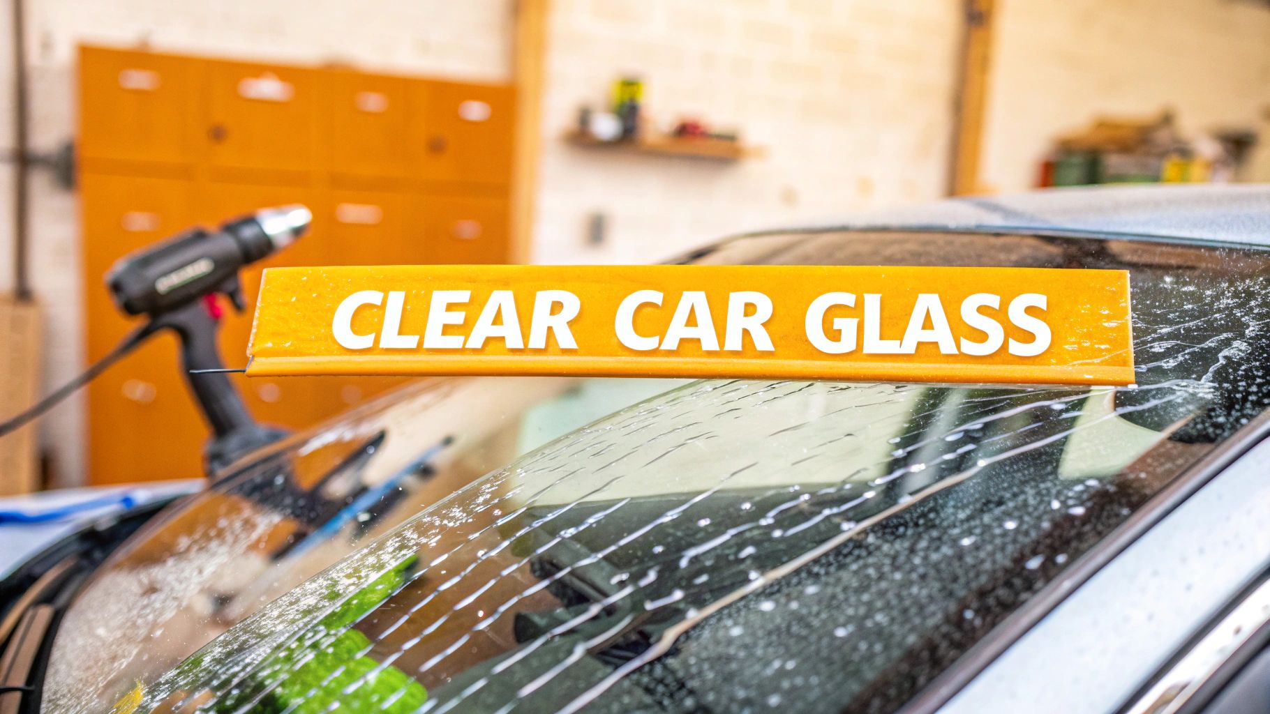 How to Remove Hard Water Stains From Car Windows