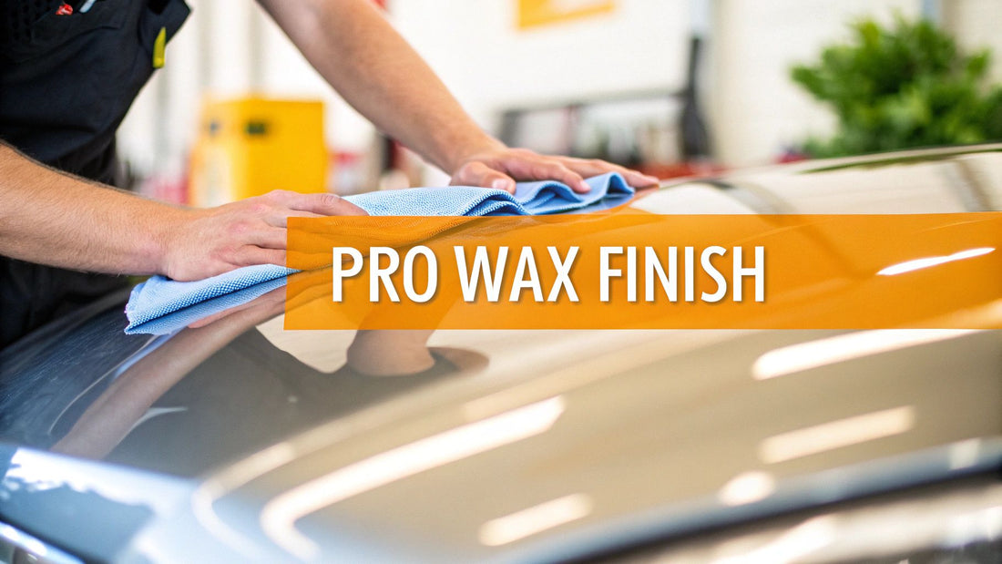 How to Wax a Car for a Professional Finish