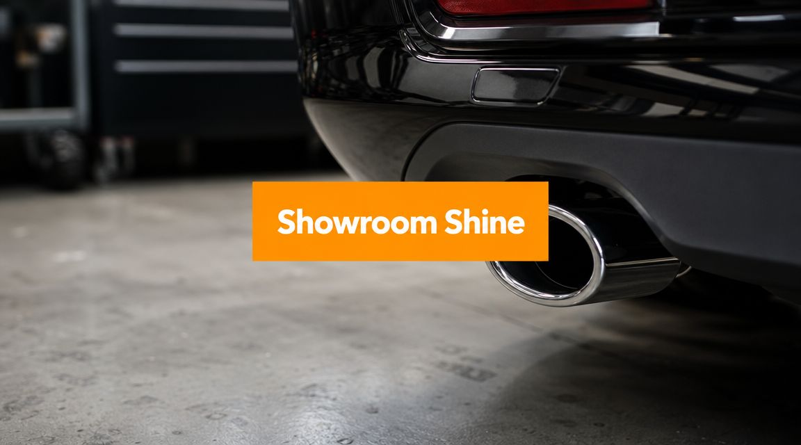 How to Clean Exhaust Pipe for a Showroom Shine