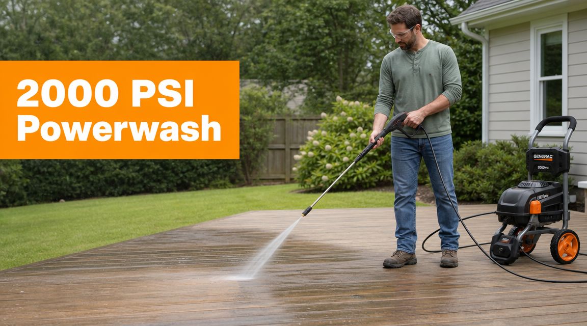 The 2000 PSI Electric Pressure Washer Ultimate Guide