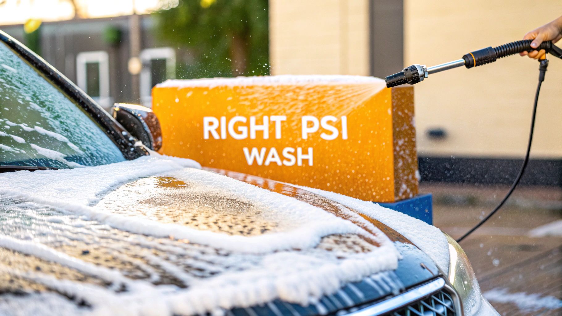 The Right PSI to Wash Car Paint Without Causing Damage