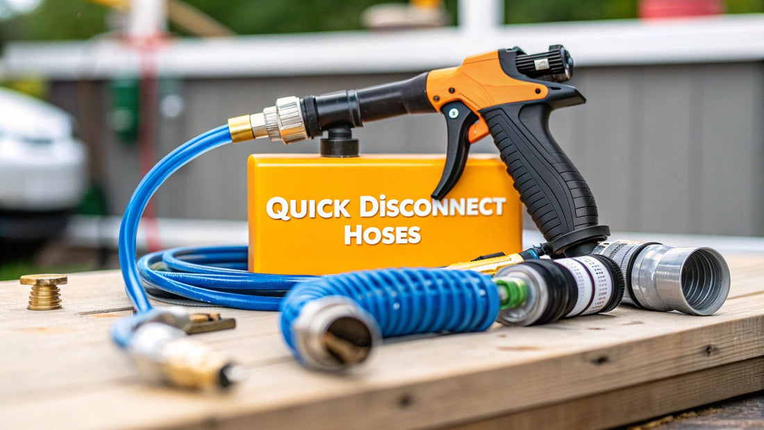 Quick Disconnect Hoses: Essential Guide for Faster Car Detailing