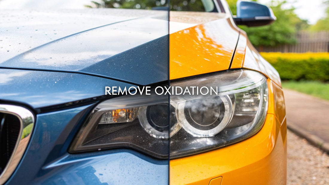 A Complete Guide to Remove Oxidation from Car Paint and Headlights