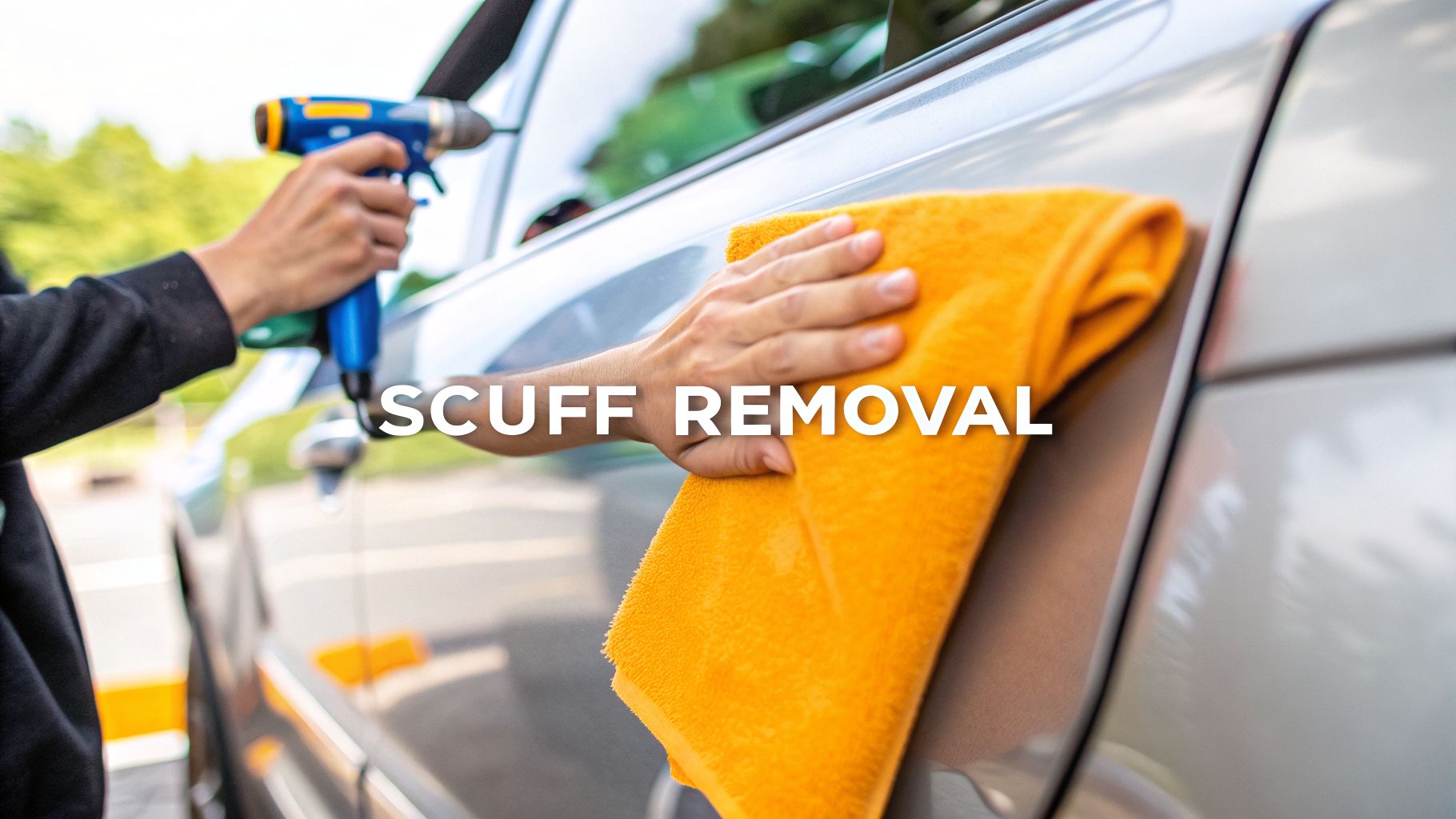 Your Guide to Removing Scuff Marks from Car Paint