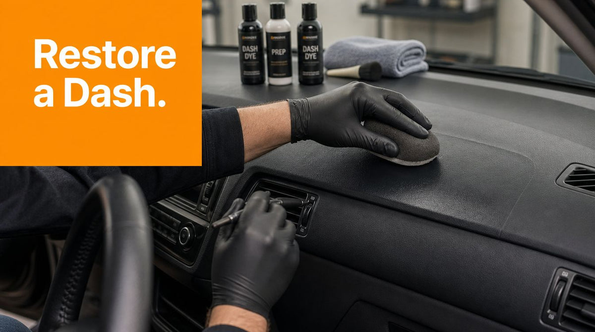 How to Restore a Dash and Make It Look New