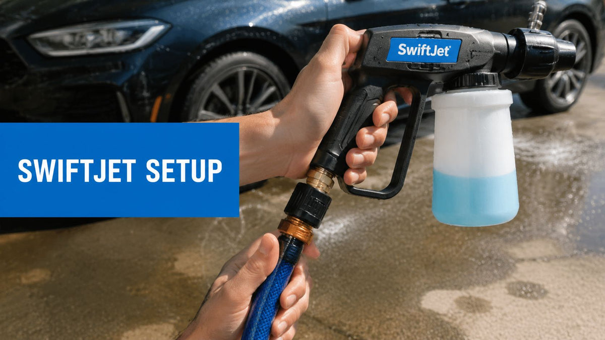 SwiftJet Setup Instructions: A Perfect Wash First Try