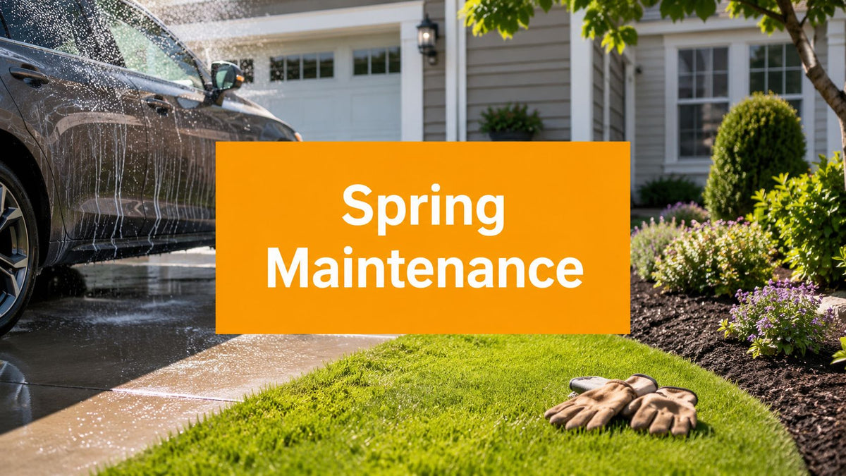 A Real-World Guide to Spring Maintenance
