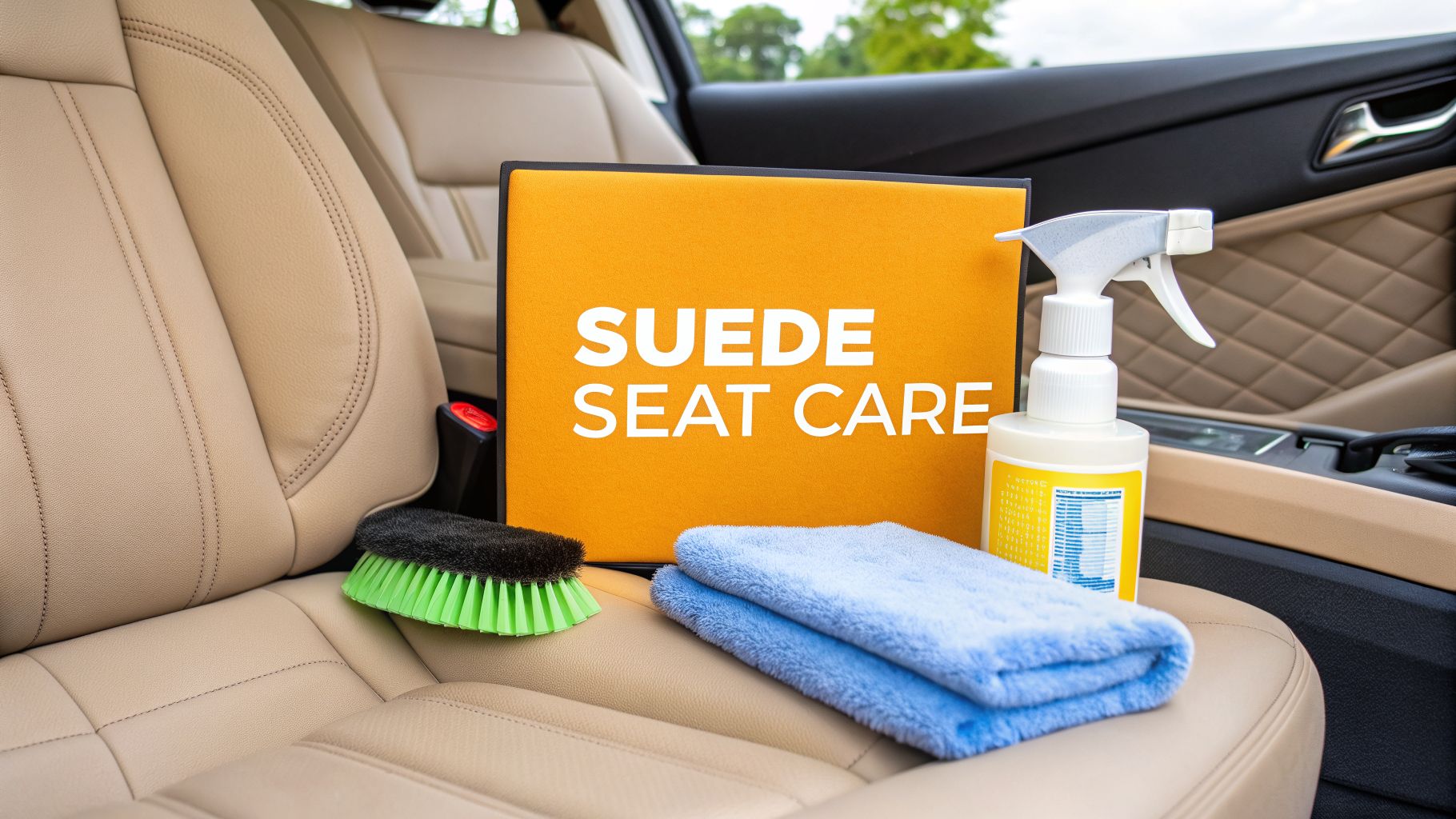 Your Guide to Using Suede Cleaner for Car Seats