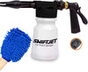 Image of Car Wash Foam Gun + Free Microfiber Wash Mitt (Black)