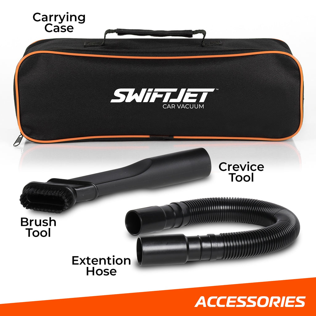 Car Vacuum Cleaner - High Powered 5 KPA Suction Handheld Automotive Va –  SwiftJet