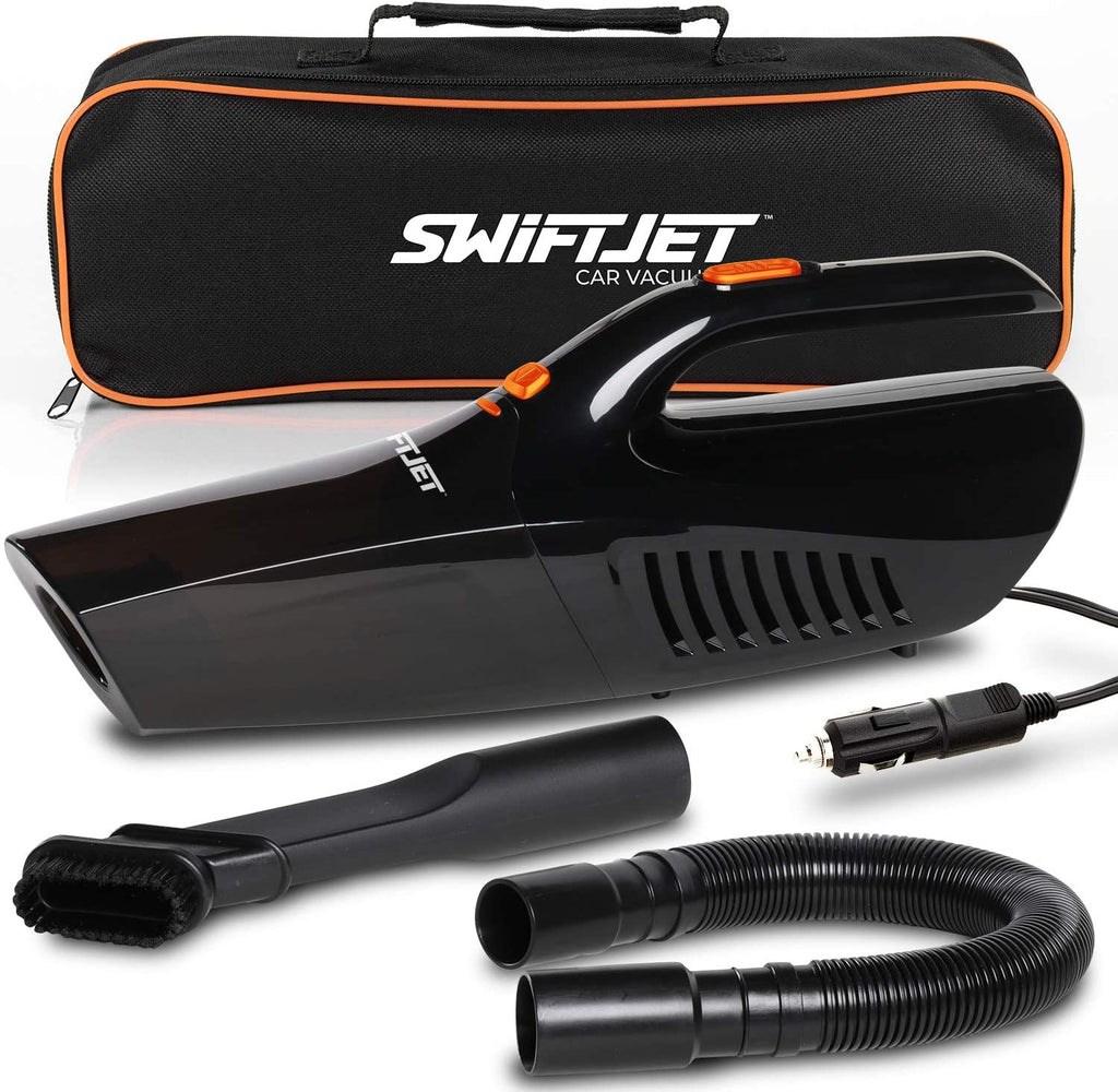 Car Vacuum Cleaner - High Powered 5 KPA Suction Handheld Automotive Va –  SwiftJet